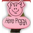 Foam Pig Pop-Up Visor